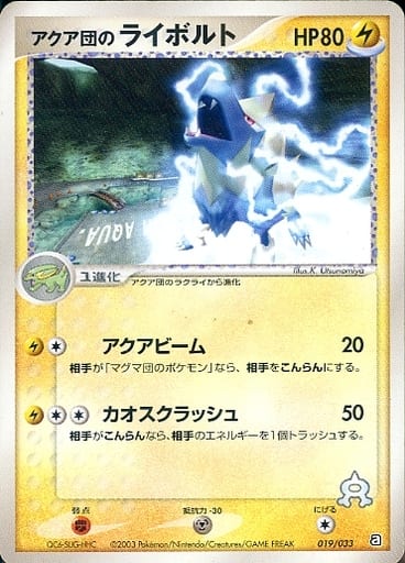 Team Aqua's Manectric