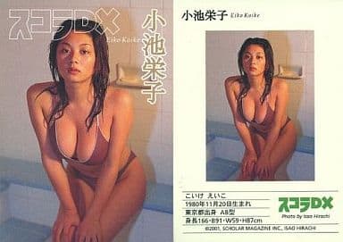 駿河屋 -<中古>小池栄子/雑誌「スコラDX」特典トレカ（女性