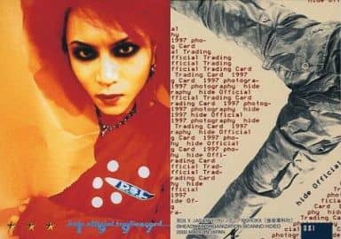 その他 hide official trading card 駿河屋 -<中古>109 ： hide/箔押し仕様/hide official trading