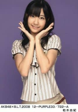 AKB48 柏木由紀 生写真 B.L.T. 2011 駿河屋 -<中古>柏木由紀/AKB48×B.L.T.2008 08-BLACK36/446-A（女性生写真）