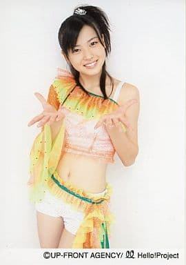 駿河屋 -<中古>°C-ute/矢島舞美/膝上・衣装オレンジ緑ピンク・両手パー