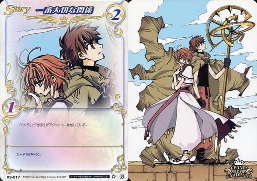 駿河屋 -<中古>03-017[N]：一番大切な関係（アニメ・ゲーム）