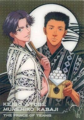 動畫系特雷卡 雷亞透明卡片 網球王子夏寧透明卡片6 015 稀有透明卡片 跡部景吾 樺地崇弘 浴衣 玩具模型 Suruga Ya Com