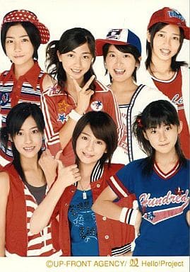Berryz工房 集合 7人 衣装赤 青 熊井右手ピース 公式生写真 杂货 小物件 Suruga Ya Com