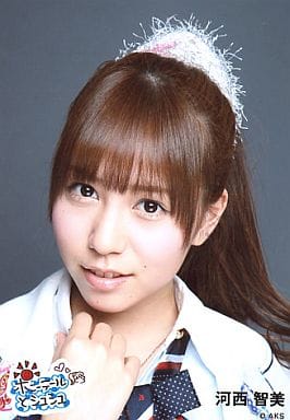 河西智美 抬頭 右胸 馬尾辮和發圈 會場限定生寫真 雜貨 小配件 Suruga Ya Com