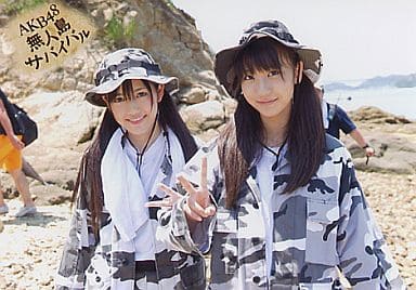 駿河屋 -<中古>渡辺麻友・柏木由紀/横型/ピース/無人島サバイバル/週刊