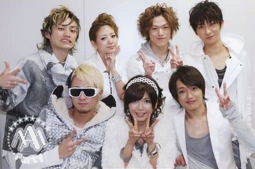 a Meeting 7 People Horizontal Upper Body Costume White Gray Peace Postcard Size a Party Fc Limited Raw Photo Goods Accessories Suruga Ya Com