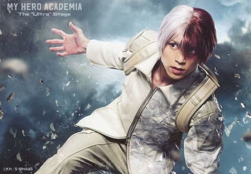 Ryo Kitamura Shoto Todoroki Horizontal Background Character Actor Shot Stage My Hero Academia The Ultra Stage Bromide Solo Goods Accessories Suruga Ya Com
