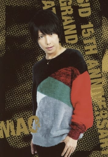 Sid Mao Above The Knee Costume Black Red Green White Gray Background Black Text Yellow Sid 15 Th Anniversary Grand Final At Yokohama Arena Future Trading Photo Goods Accessories Suruga Ya Com