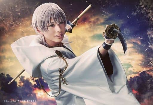 Official Photo Male Actor Okanomiya Raimu Kuninaga Tsurumaru Yokogata Musical Touken Ranbu Aoi Saki Hongi Bromide Sword Man Battle Ver Goods Accessories Suruga Ya Com
