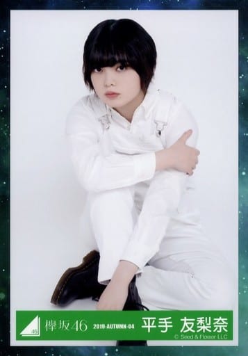 生寫真(乃木坂46)/偶像/欅坂46 平手友梨奈/坐/2019AUTUMN04/欅坂46隨機生寫真 雜貨・小配件 Suruga
