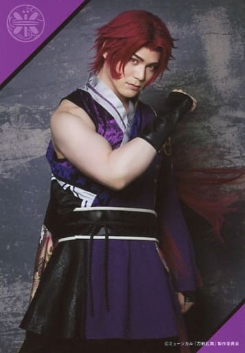 生寫真 男 演員spi 蜻蛉切 膝上 背景灰色 音樂劇 刀劍亂舞 Online 葵咲本紀 明信片刀劍男士 Live Ver 雜貨 小配件 Suruga Ya Com