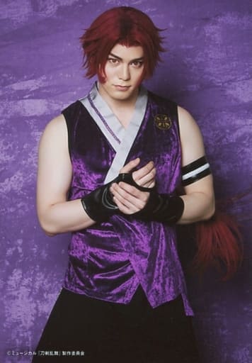 Spi 蜻蛉切 膝上 背景紫 音樂劇 刀劍亂舞 Online 葵咲本紀 明信片刀劍男士 Live Ver 雜貨 小配件 Suruga Ya Com