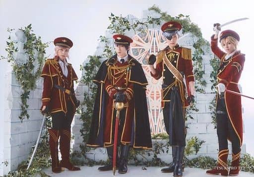 生写真 男 演员集合 4人 横型 全身 土金帝国服装 植物人 角色生写真 Solids 2 5维舞蹈现场 Sq 舞台 S Q S Solids Quell On Stage Episode4 Tsukino Empire2 Beginning Of The World 集换式明信片 S Q S 杂货 小物件