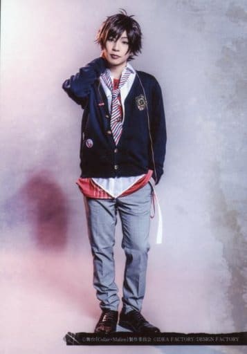 生写真 男 演员菊地bi 星野香月 全身 右手腕元 角色生写真 舞台 Collar Malice 冈崎契編 明信片set 杂货 小物件 Suruga Ya Com