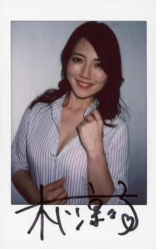 木下凛々子　限定衣装　直筆サイン入りチェキ 駿河屋 -【アダルト】<中古>☆木下凛々子/直筆サイン入り