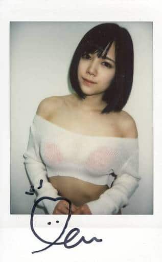 駿河屋 -【アダルト】<中古>☆涼森れむ/直筆サイン入り/生チェキ（女性