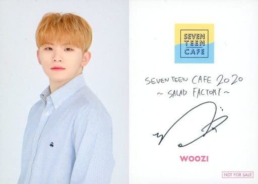 駿河屋 -<中古>SEVENTEEN/WOOZI(ウジ)/裏面印刷サイン入り/「SEVENTEEN