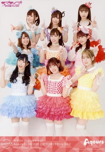 Official photo (female) / Voice actress / Aqours Aqours / Gathering (9 ...