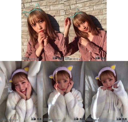AKB48★加藤玲奈★生写真② Amazon.co.jp: 【加藤玲奈】 公式生写真 AKB48 2019年02月 vol.2 個別