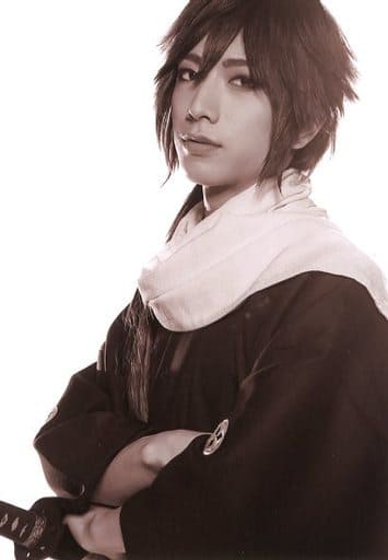 大海将一郎 斎藤一 上半身 角色生写真 音乐剧 薄樱鬼真改 相马主计篇 随机明信片 杂货 小物件 Suruga Ya Com