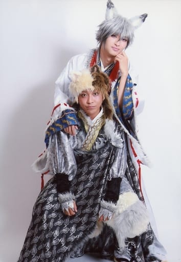 鹫尾修斗 狐狸子路 原野正章 狗牙 角色生写真 演出 Gekiike本公演第8回 雨月之鬼灯 集换式明信片 杂货 小物件 Suruga Ya Com