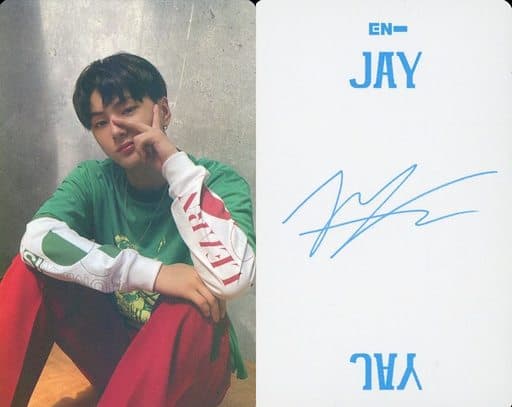 ENHYPEN JAY ジェイ　直筆サイン ENHYPEN Jay sign