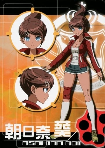 ダンガンロンパシリーズ スクエア缶バッジ DR B ver. 朝日奈葵