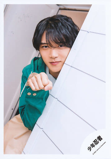 駿河屋 - 少年忍者/黒田光輝/上半身/少年忍者 ISLAND TV プロフィール写真撮影オフショット 第1弾/公式生写真(男性生写真)