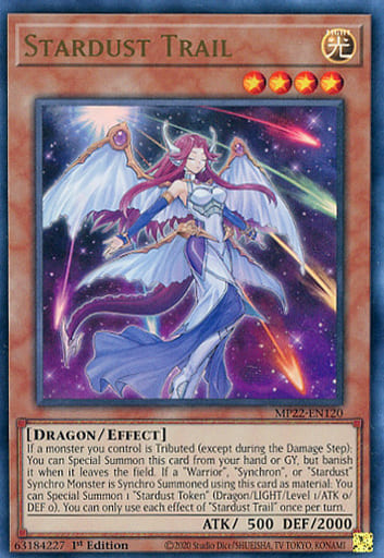 MP22 EN120 Ultra Rare Stardust Trail Stardust Trail Toy Hobby MP22 EN120 Ultra Rare Stardust Trail Stardust Trail Toy Hobby