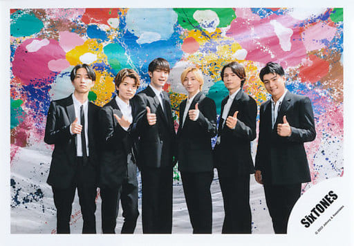 SixTONES 公式写真　集合　個人 SixTONES 田中樹 個人 集合 Jr. ロゴ 公式写真 14枚 - メルカリ