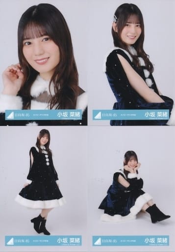 直筆 サイン 小坂菜緒 日向坂46 ネイビーサンタ 衣装 生写真 駿河屋 -<中古>◇小坂菜緒/日向坂46ランダム生写真【ネイビーサンタ