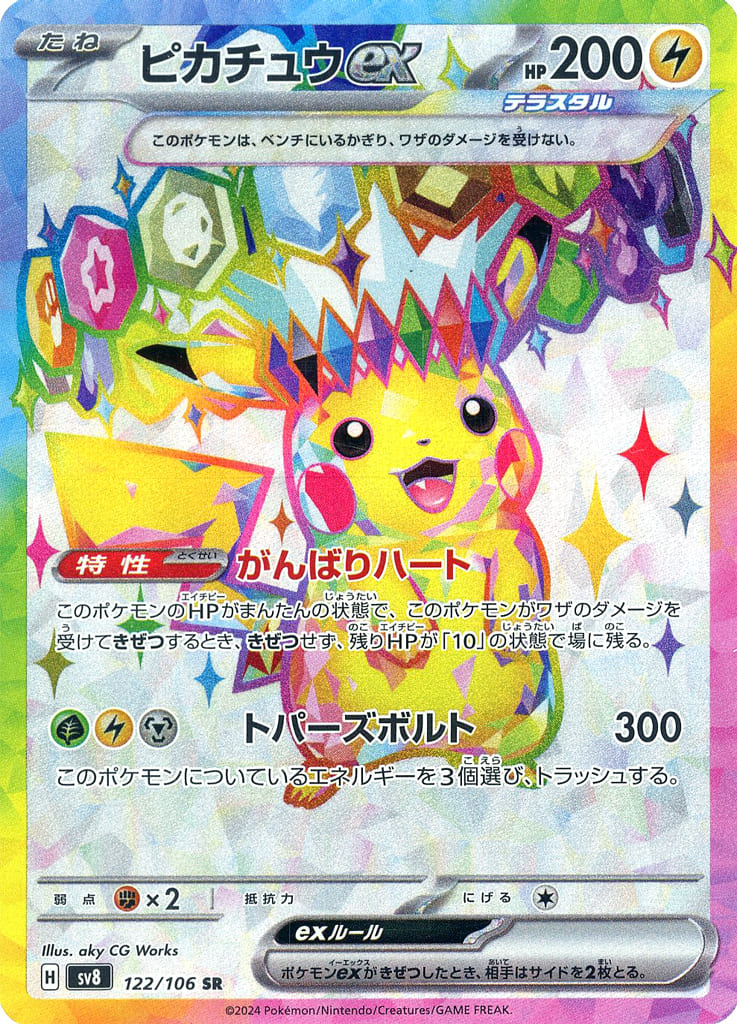 ポケカ　ピカチュウ⭐︎ スターターセットex ピカチュウex＆パーモット」｜ポケモン