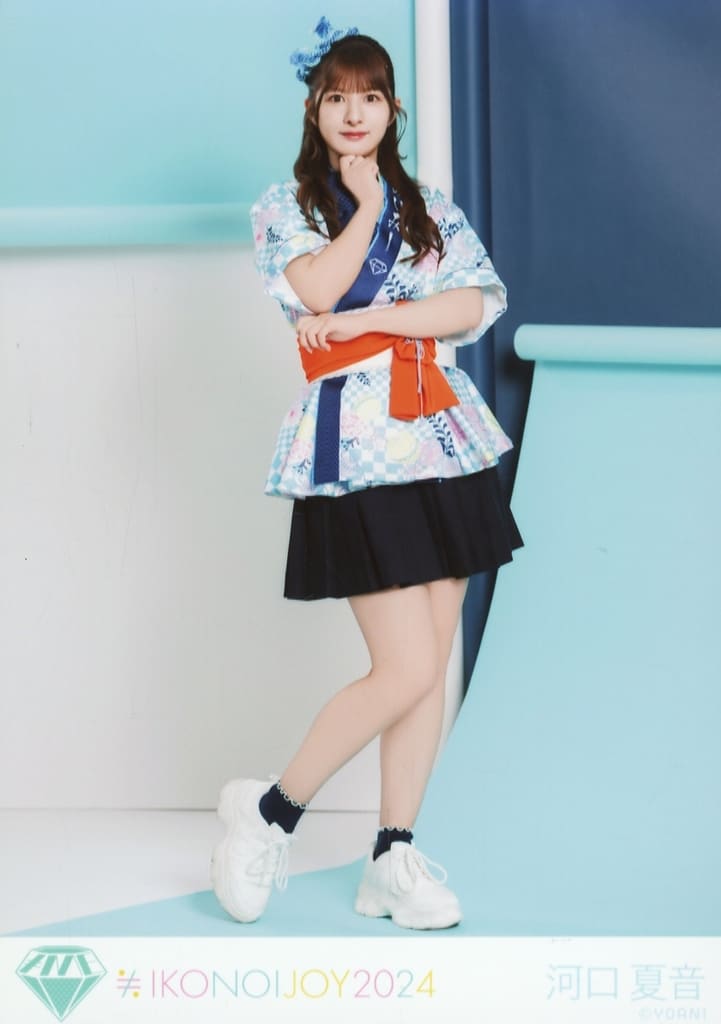 ≠ME 河口夏音 直筆 生写真 イコノイジョイ2024 ノイミー チュウ 駿河屋 -<中古>ノットイコールミー(≠ME)/河口夏音/全身