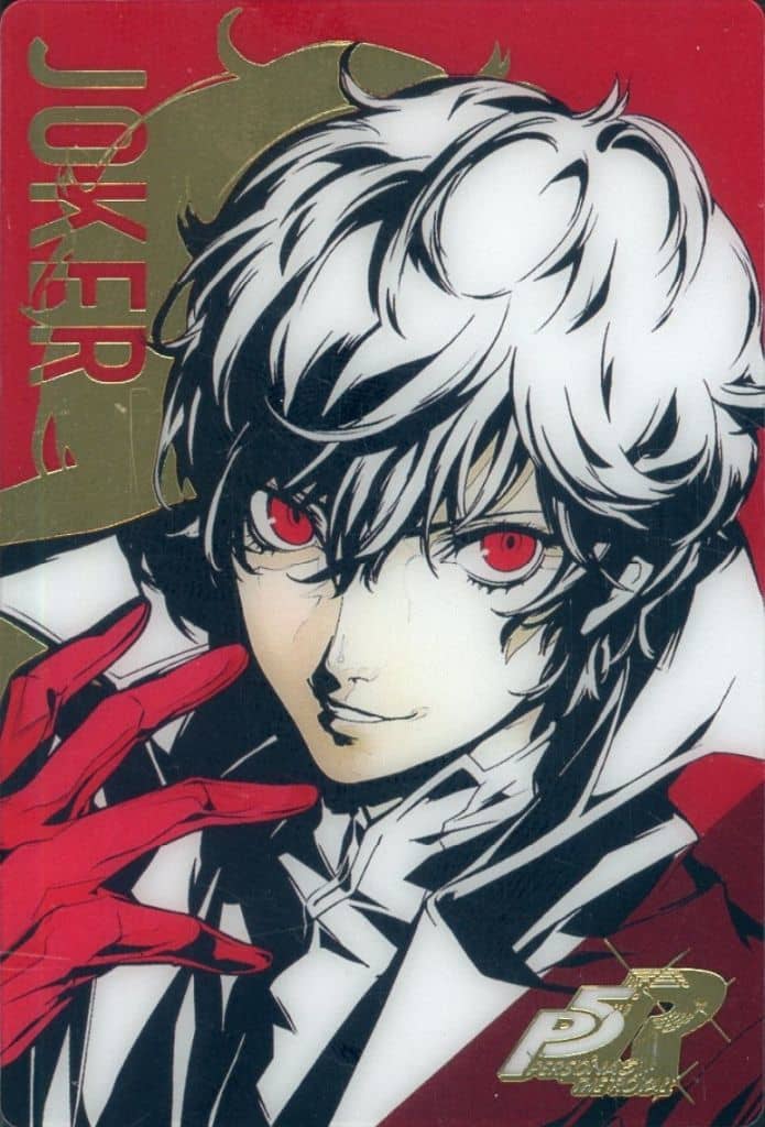 ペルソナ　メタリックプラカード 駿河屋 -<中古>30[メタリックプラカード]：主人公(ペルソナ5)（アニメ