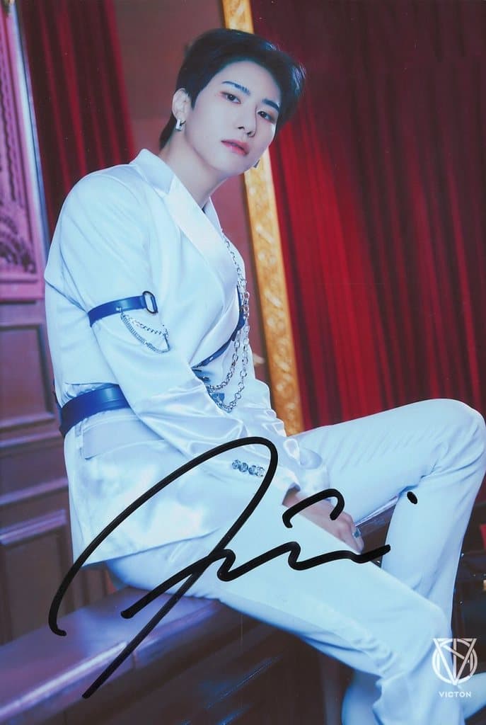 VICTON スンシク サイン 駿河屋 -<中古>☆VICTON/スンシク(SEUNGSIK)/直筆サイン入り・ポスト