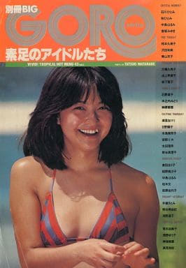 GORO 素足のアイドルたち ３ セット 手塚さとみ 相本久美子 秋ひとみ 他 GORO 素足のアイドルたち 3 セット 手塚さとみ 相本久美子