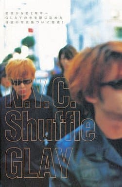 Men S Photography Book Glay Photo Book N Y C Shuffle Book Suruga Ya Com