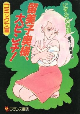 希少 留美子先生大ピンチ！留美子奥様大ピンチフランス書院コミック文庫 駿河屋 -【アダルト】<中古>留美子奥様、大ピンチ!（文庫サイズコミック）