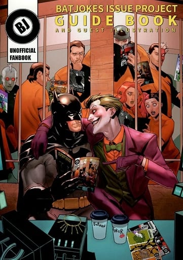 バットマン同人誌2冊セット●バトジョ 駿河屋 -<中古><<アメコミ>> BATJOKES ISSUE PROJECT GUIDE BOOK AND