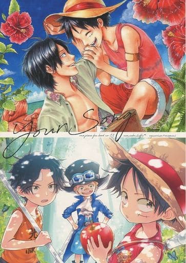 Women And Boys Love Doujinshi One Piece Your Song Sakazuki Brothers Ace Sabot Luffy Doujin Suruga Ya Com