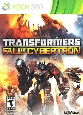 北米版 TRANSFORMERS FALL OF CYBERTRON (国内版本体可)