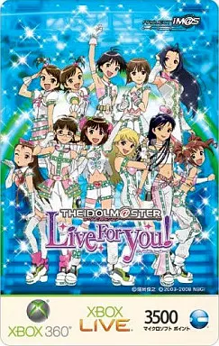 3500 マイクロソフトポイント(アイドルマスター限定バージョンB)