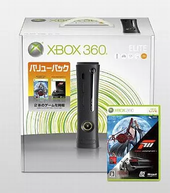 Xbox360本体 エリート バリューパック(120GB)(本体のみ、本体状態難)