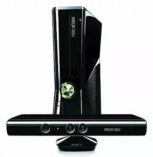 Xbox360本体(250GB) + Kinect(本体のみ、本体状態難)
