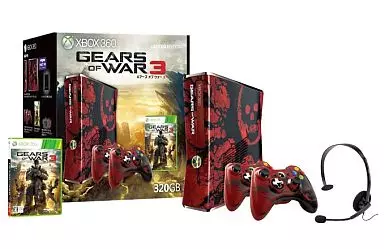 Xbox360本体 Gears Of War3同梱(本体のみ、本体状態難)