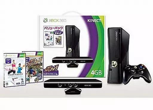 Xbox360本体(4GB)+Kinect バリューパック