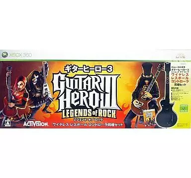 ギターヒーロー3 レジェンド・オブ・ロック[ギターヒーロー3専用レスポールコントローラー同梱版](箱・ジャケット・ケース不備(中))