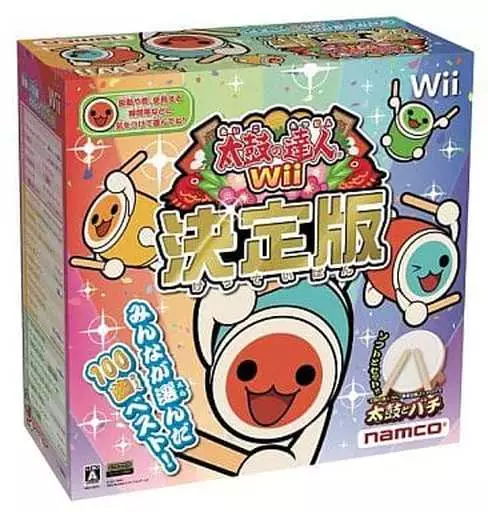 太鼓の達人Wii 決定版[太鼓とバチ同梱]