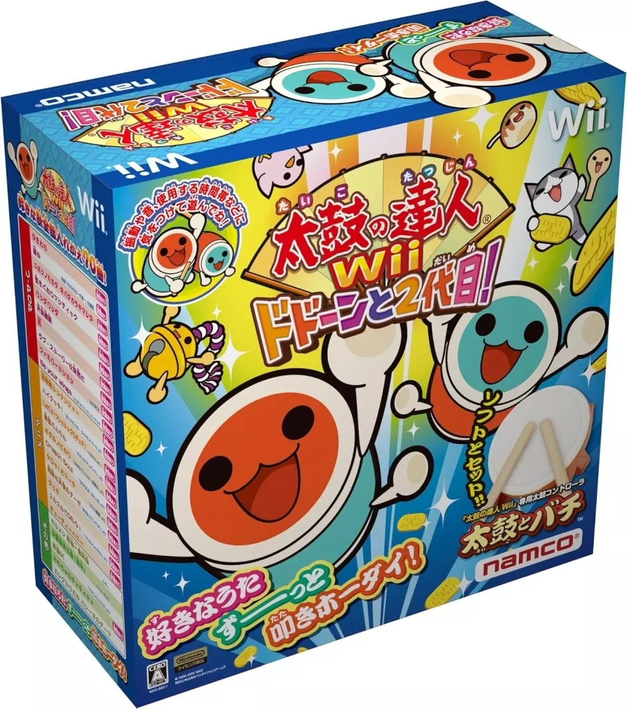 太鼓の達人Wiiドドーンと2代目![太鼓とバチ同梱版]